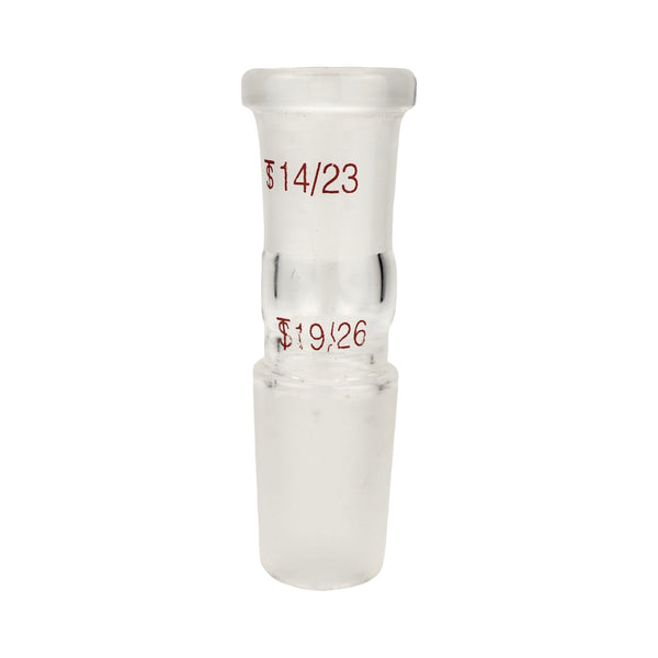 Adaptador de Vidrio Esmerilado Hembra 14/23 Macho 19/26 Jf Lhabo