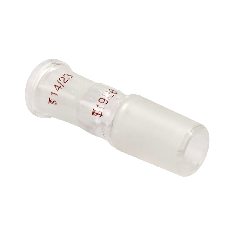 Adaptador de Vidrio Esmerilado Hembra 14/23 Macho 19/26 Jf Lhabo