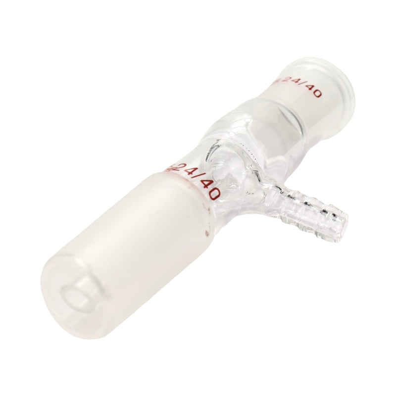 Adaptador de Vidrio 24/40 con Salida para Vacio Jf Lhabo