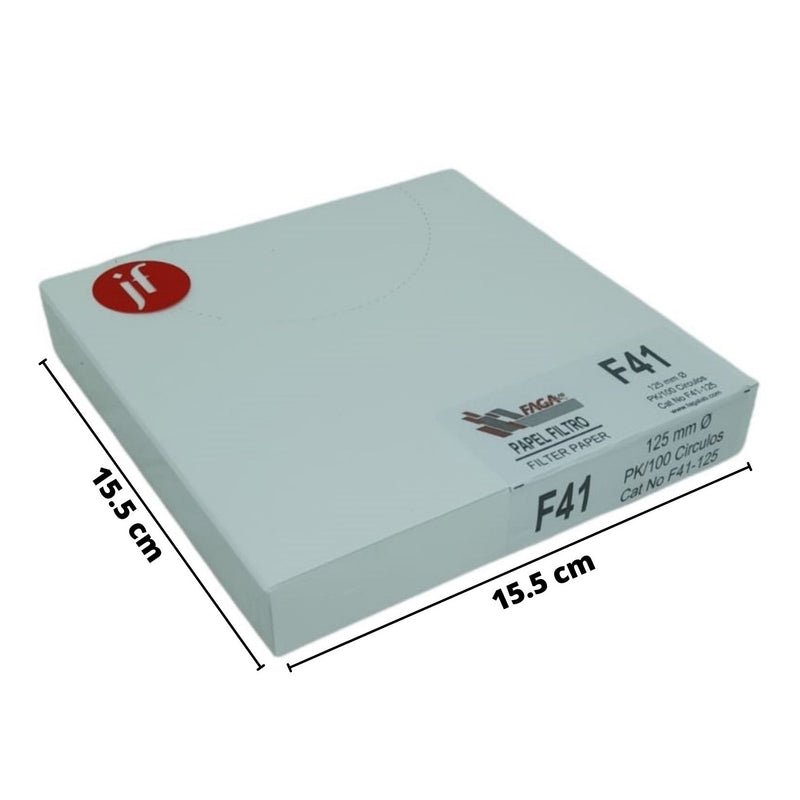 Paquete De 3 Papel Filtro Cuantitativo F41-125 Fagalab ID-1649230