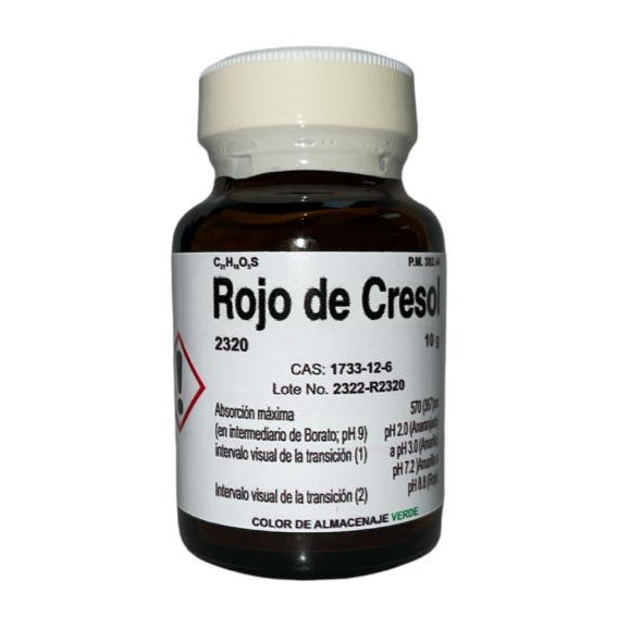 Rojo De Cresol 10 G Fagalab Colorante ID-1700657