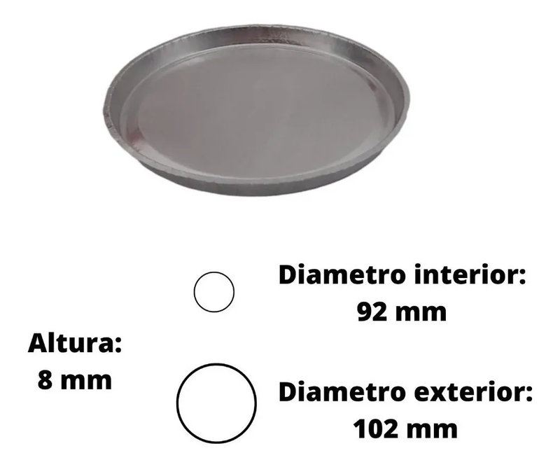 Charola De Aluminio Desechable Para Analizador De Humedad Jf Lhabo ID-1999537