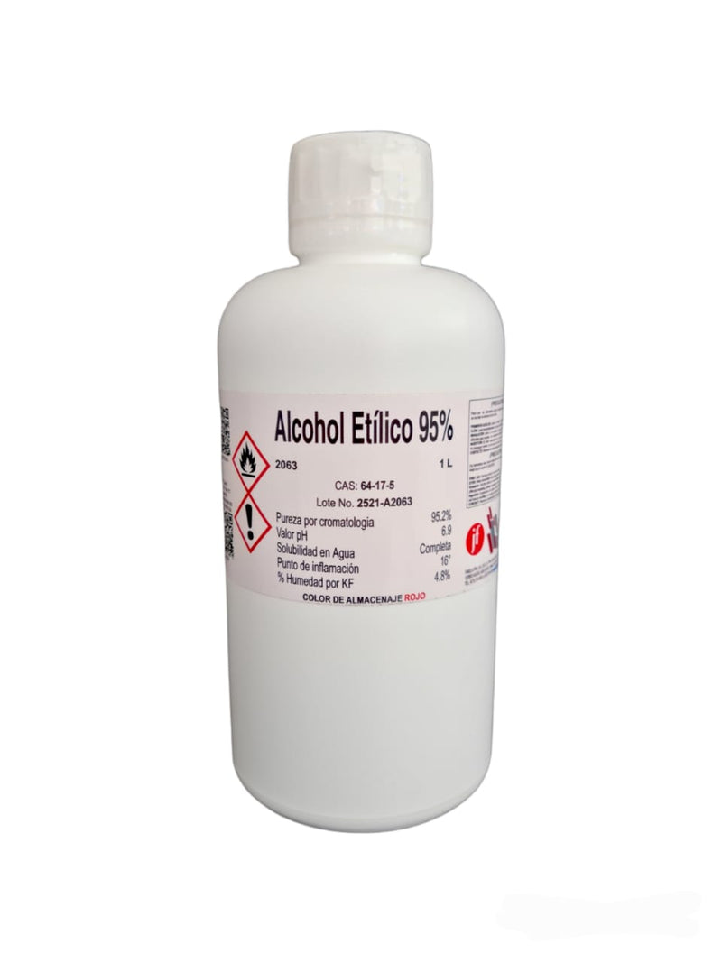 Alcohol Etilico 95% 1 Litro Fagalab ID-1728053