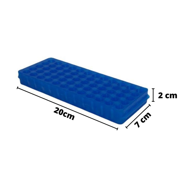 Gradilla Para Microtubos De 0.5Ml, 1.5Ml Y 2Ml Paq C/3 Jf Lhabo ID-2083349