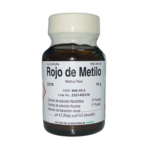 Rojo De Metilo 10 G Fagalab Colorante ID-1645854