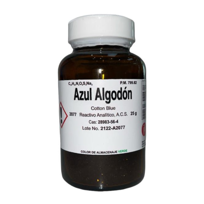 Azul Algodón 25 G Fagalab Colorante ID-1711840