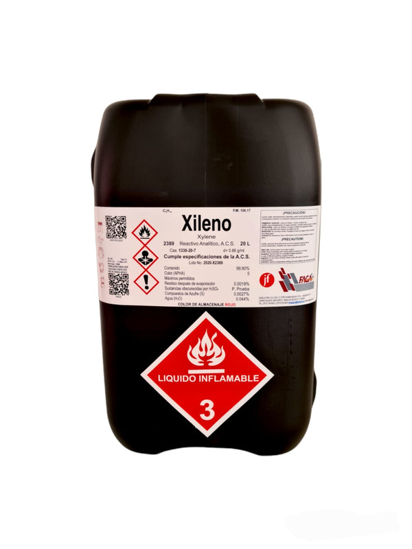 Xileno 20 Litros Fagalab