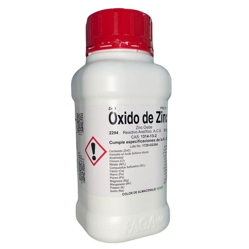 Oxido De Zinc R. A. De 500 G Fagalab ID-1713679