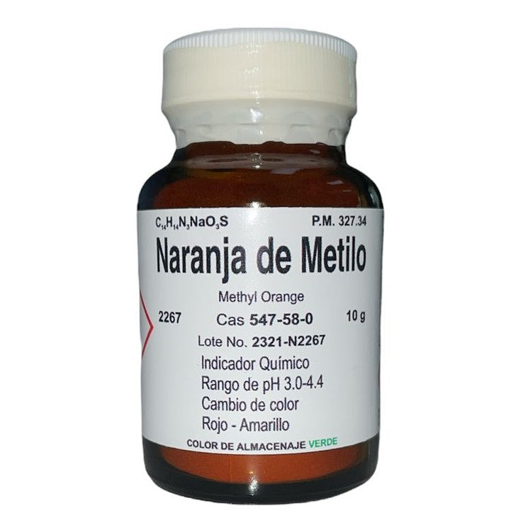 Naranja De Metilo 10 G Fagalab Colorante ID-1645544