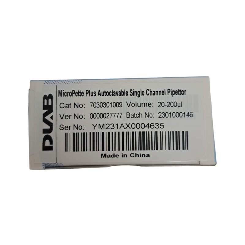 Micropipeta Dlab 20-200 Ul Autoclavable ID-2479564