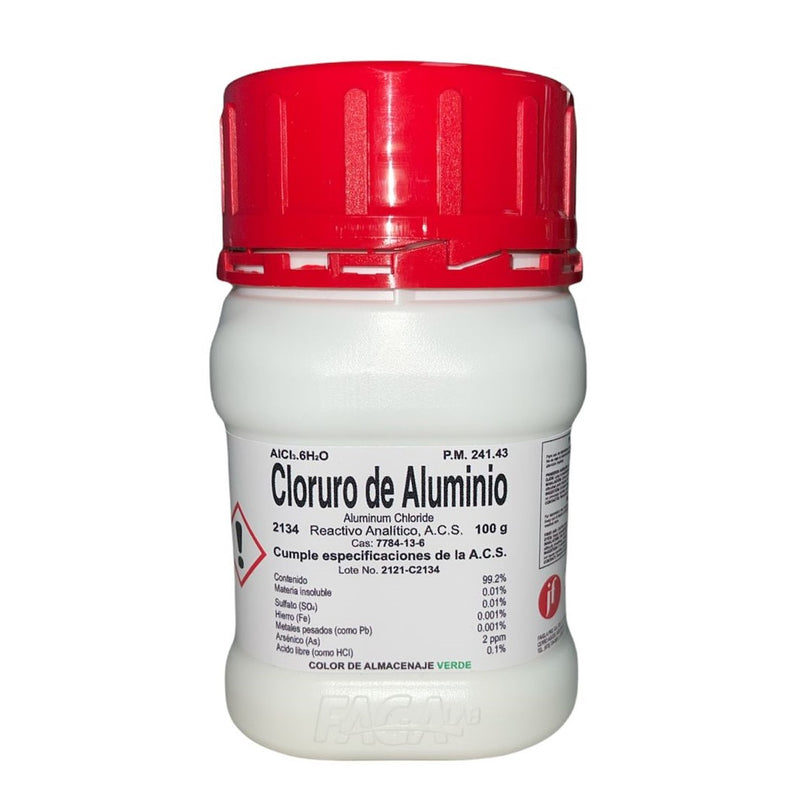 Cloruro De Aluminio R. A. De 100 G Fagalab ID-1639683