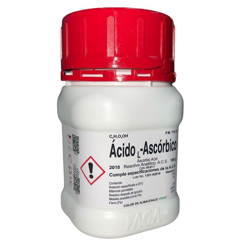 Ácido Ascorbico De 100 G Fagalab ID-1654475