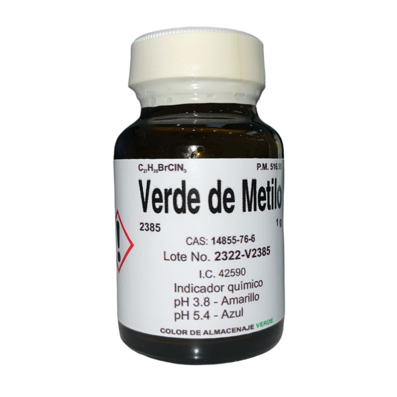 Verde De Metilo De 1 G Fagalab Colorante ID-1713512