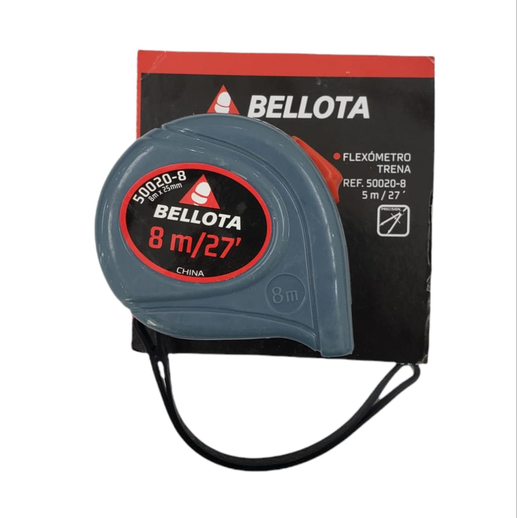 Flexometro 8mts Impresión Doble Cara 7500208 Bellota