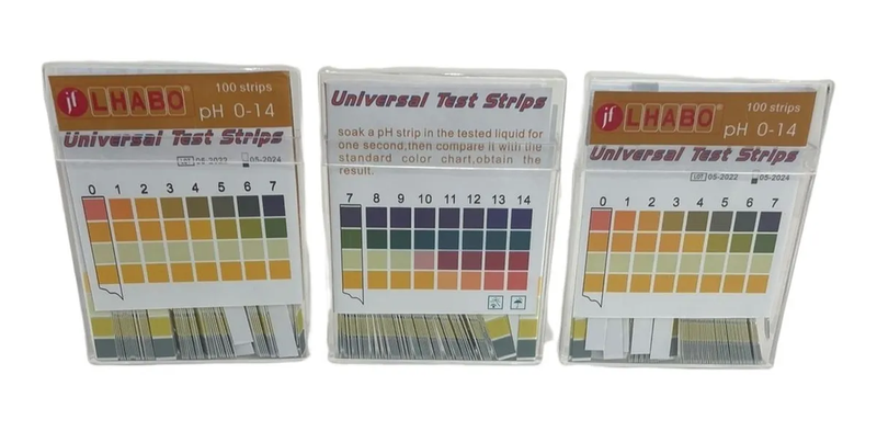 Papel Ph Universal 0-14 Medidor En Tiras Paq C/3 Jf Lhabo ID-2079518