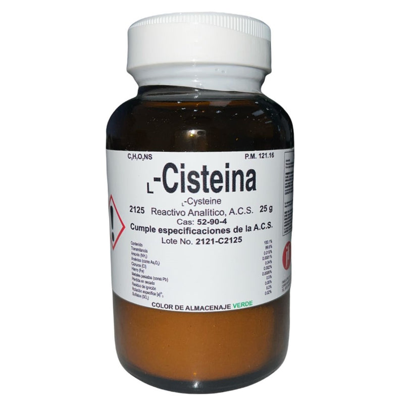 L- Cisteina De 25 G Fagalab ID-1643945
