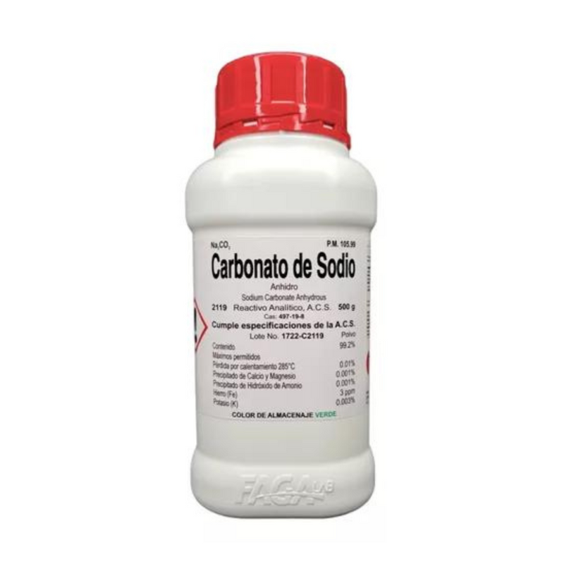 Carbonato De Sodio Anhidro 500G R.A. Fagalab ID-2737955