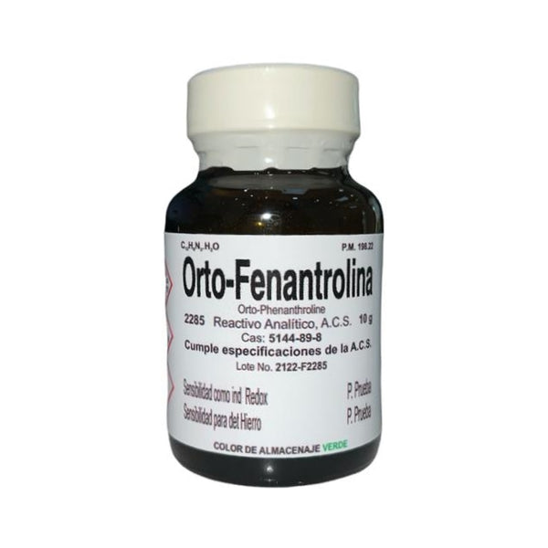 Orto-fenantrolina 10 G Fagalab Colorante