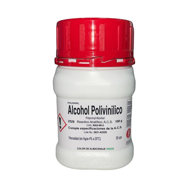 Alcohol Polivinilico R. A. de 100 G Fagalab
