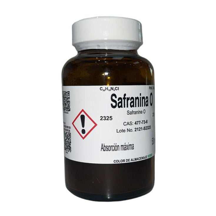 Safranina O 25 G Fagalab Colorante ID-1700926