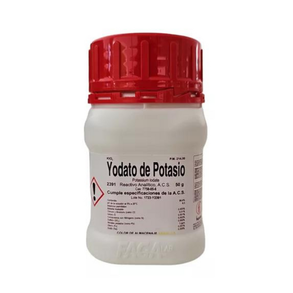 Yodato De Potasio R. A. 50G Fagalab ID-2772353