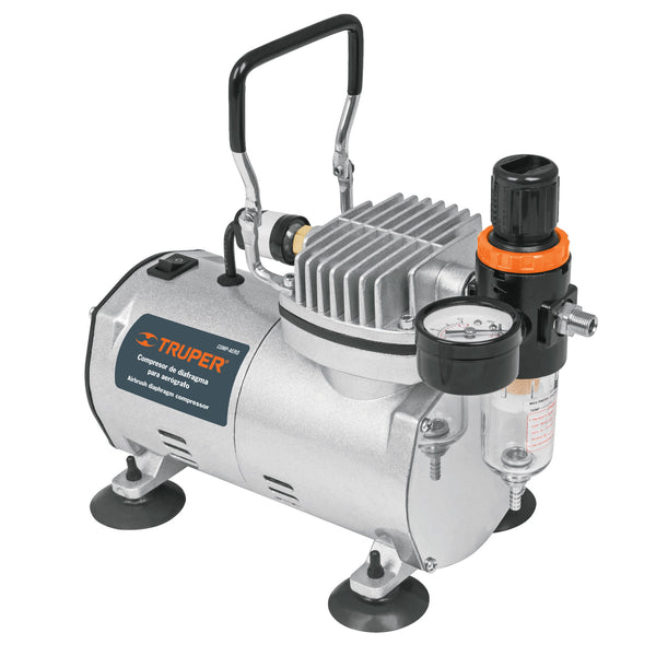 Compresor de Diafragma para Aerografo Truper 17247
