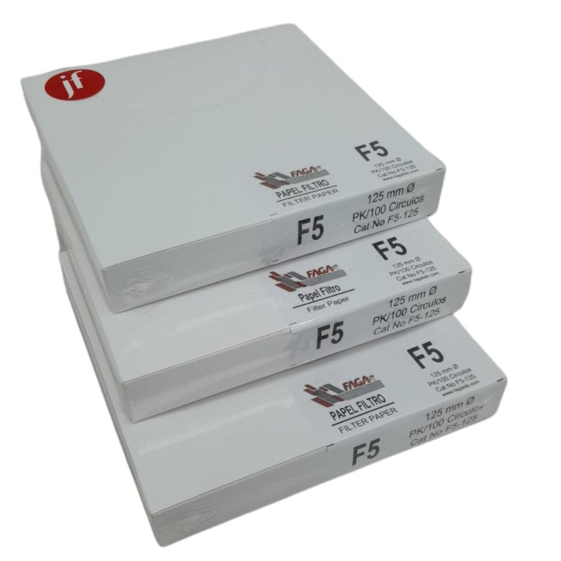 Paquete De 3 Papel Filtro Cualitativo F5-125 Fagalab ID-1648994