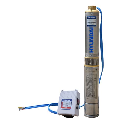 Bomba Sumergible 1.5 Hp Bifásica Pozo 4 Hywp1500g Hyundai
