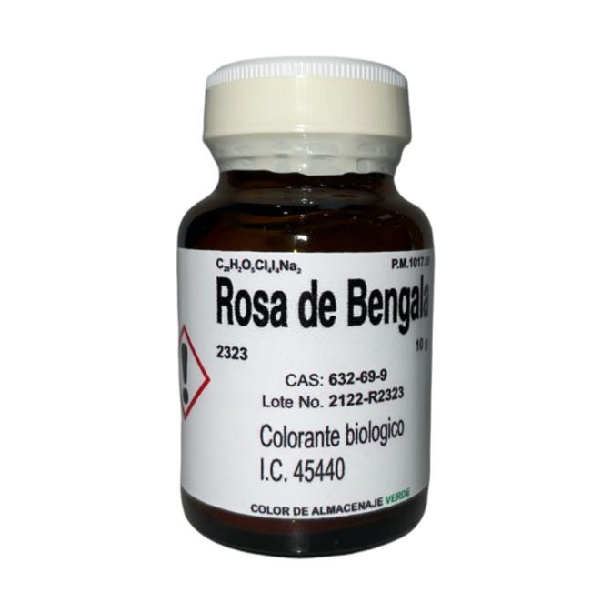 Rosa De Bengala 10 G Fagalab Colorante ID-1711997