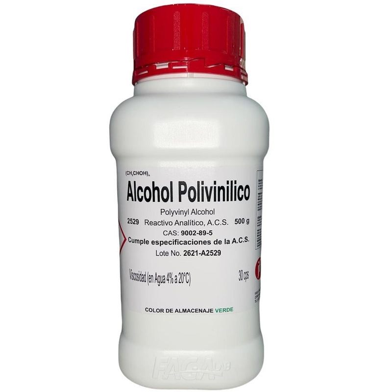 Alcohol Polivinilico R. A. De 500 G Fagalab ID-1638955