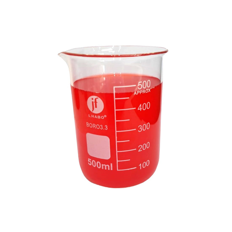 Vaso Precipitado De Vidrio 500 Ml Jf Lhabo ID-2244145