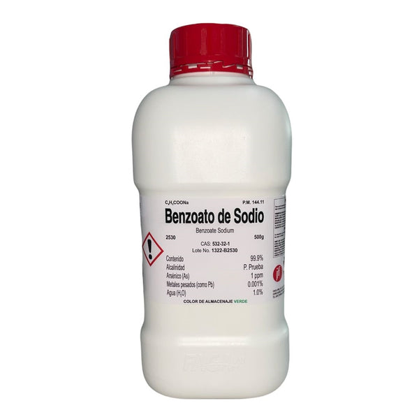 Benzoato de Sodio R. A. de 500 G Fagalab
