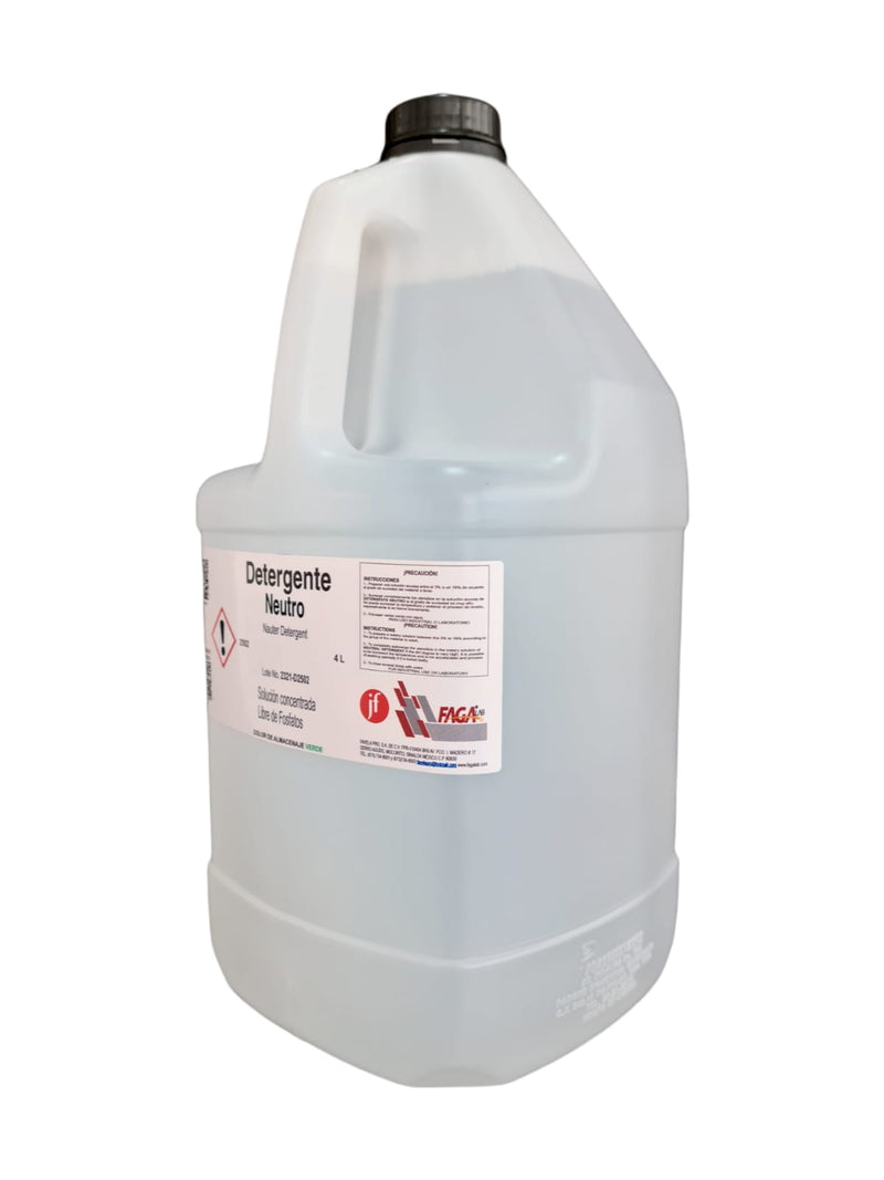 Detergente Neutro P/Laboratorio Biodegradable 4 L Fagalab ID-1689995