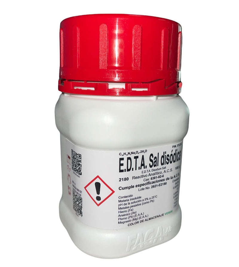 E.D.T.A. Sal Disodica R. A. De 100 G Fagalab ID-1639359