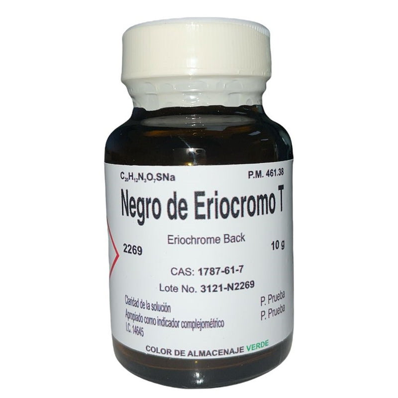 Negro De Eriocromo T 10 G Fagalab Colorante ID-1645633