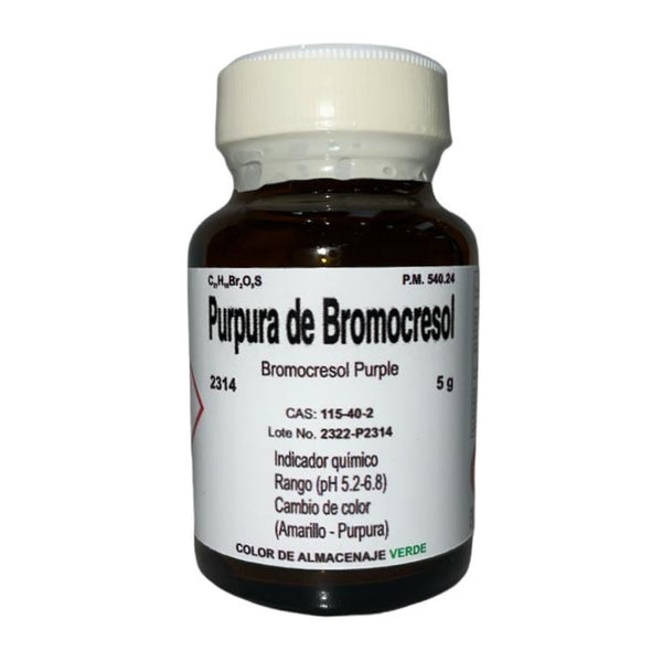 Púrpura De Bromocresol 5 G Fagalab Colorante ID-1711956