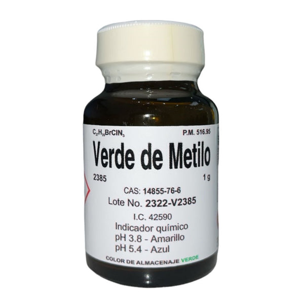 Verde de Metilo de 1 G Fagalab Colorante