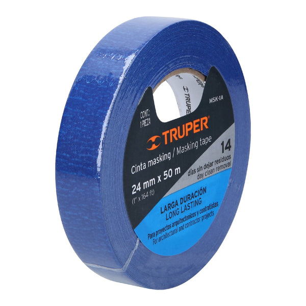 Masking Tape Azul 1' X 50 Mt 12622 Truper ID-2783734
