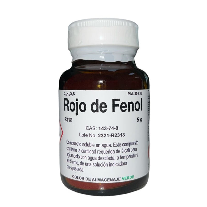 Rojo Fenol 5 G Fagalab Colorante ID-1700635