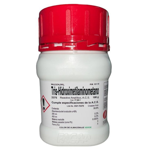 Tris-Hidroximetilaminometano R. A. De 100 G Fagalab ID-1664363