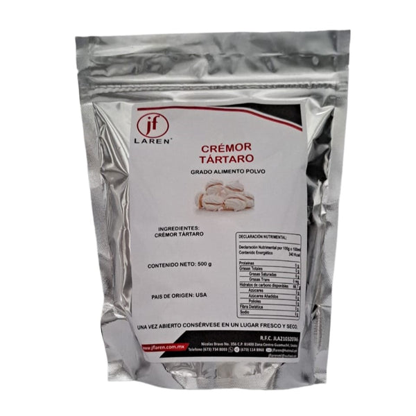 Cremor Tártaro Ideal Para Repostería 500G 3014-500 Jf Laren ID-2436371