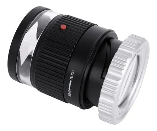 Lupa 30X Con Luz Led Y Uv Para Joyería Jf Lhabo ID-2079527