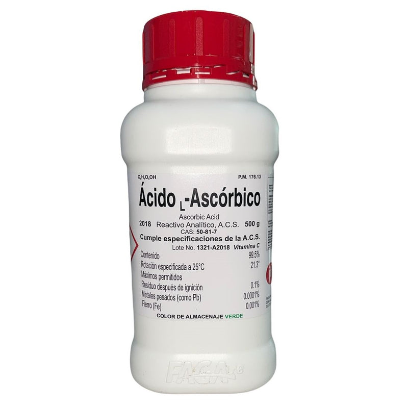 Ácido Ascorbico De 500 G Fagalab ID-1654874