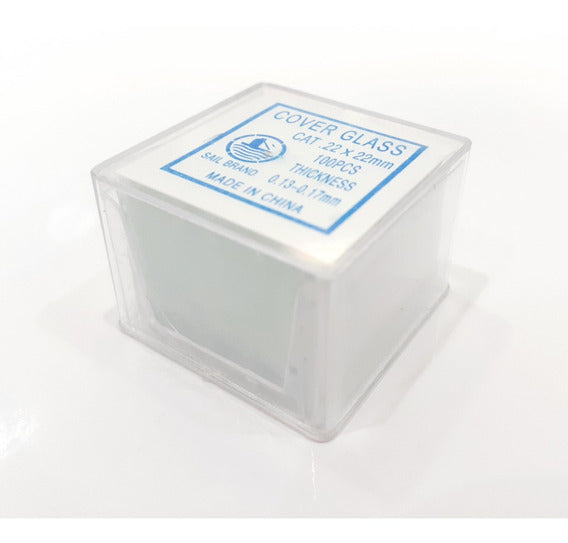 Cubreobjeto 22x22 Mm Paq C/100 Jf Lhabo