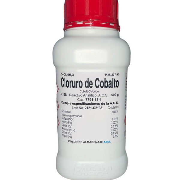 2138-25 – Cloruro de Cobalto R. A. de 25g Fagalab – Fagalab