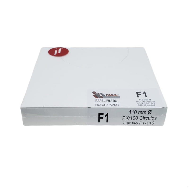 Papel Filtro Cualitativo C/100 Fagalab F1-110 ID-1735550