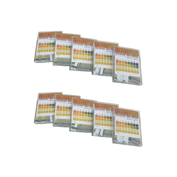 Papel Ph Universal 0-14 Medidor En Tiras Paq C/10 Jf Lhabo