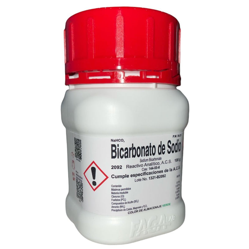 Bicarbonato De Sodio R. A. De 100 G Fagalab ID-1641446