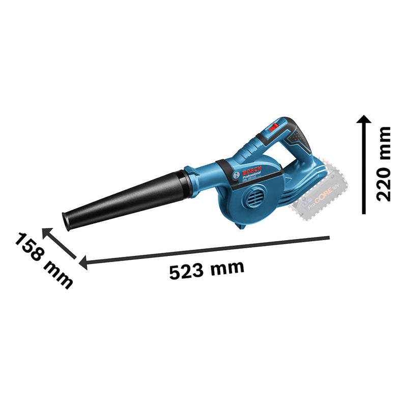 Sopladora Gbl 18V-120 Batería De 18V 06019F5100 Bosch ID-2060059