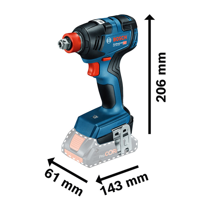 Combo Llave De Impacto + Cargador + Bateria Bosch ID-2188766